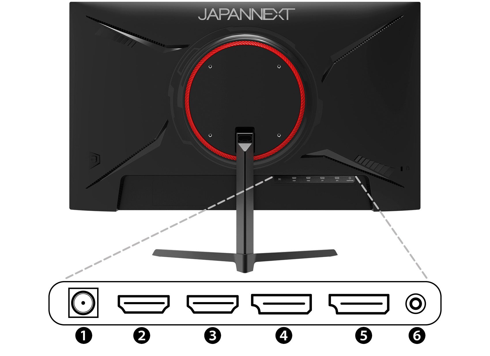 JAPANNEXT 23.8インチ Fast IPSパネル搭載 144Hz対応 フルHD(1920x1080