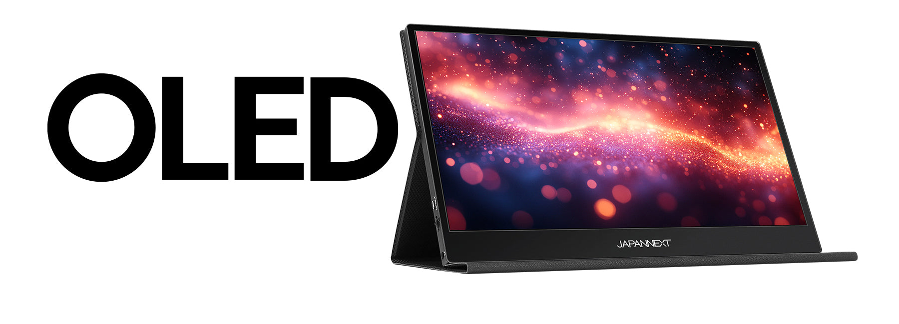 JAPANNEXT 13.3インチ 有機EL(OLED)パネル搭載 4K(3840x2160)解像度