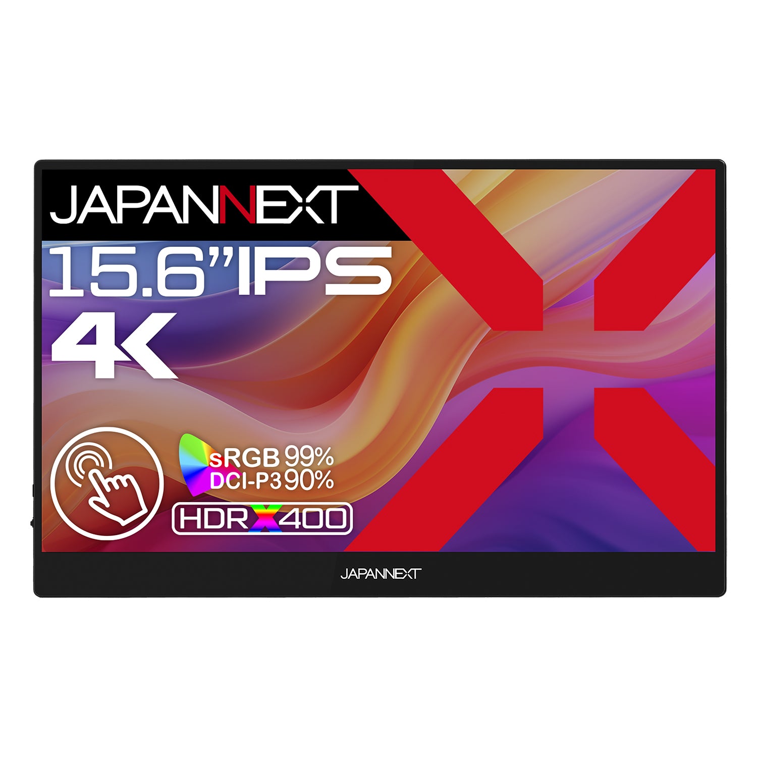 ECサイト限定】JAPANNEXT 15.6インチ IPSパネル搭載 10点マルチタッチ