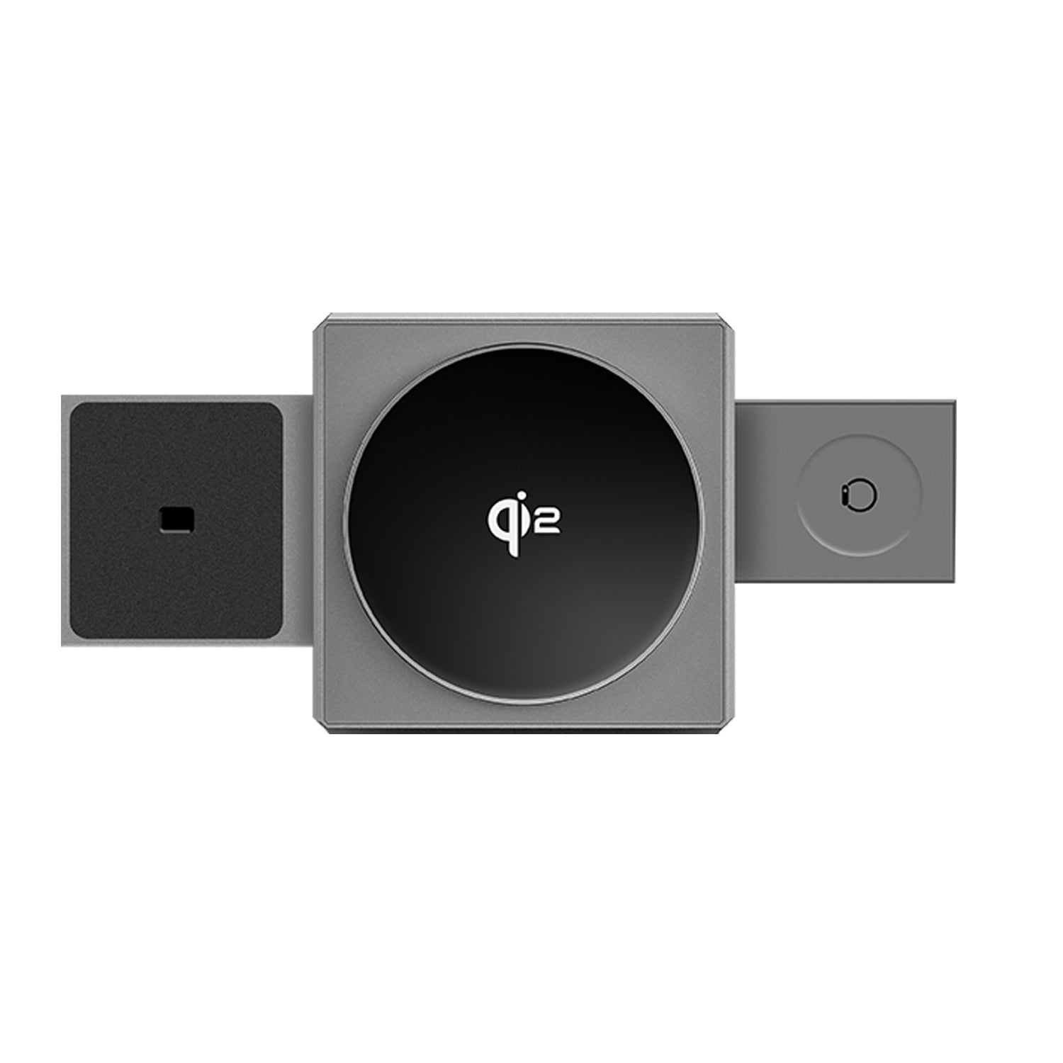 JAPANNEXT 3-in-1チャージャー JN-CG-15SQ3N1 Qi2対応 3台同時