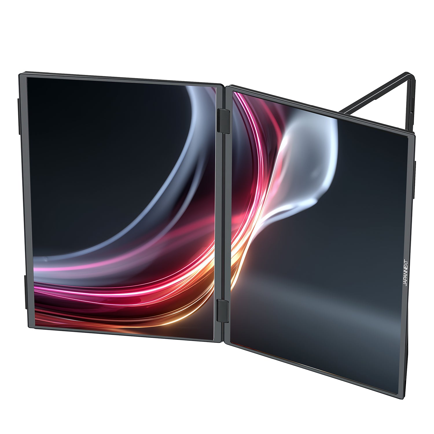 JAPANNEXT 14インチ IPSパネルx2搭載 WUXGA(1920x1200)解像度 デュアル