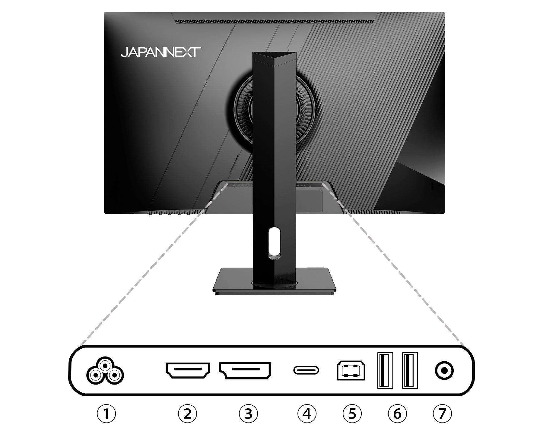 JAPANNEXT 27インチ IPSパネル搭載 4K(3840x2160)解像度 液晶モニター