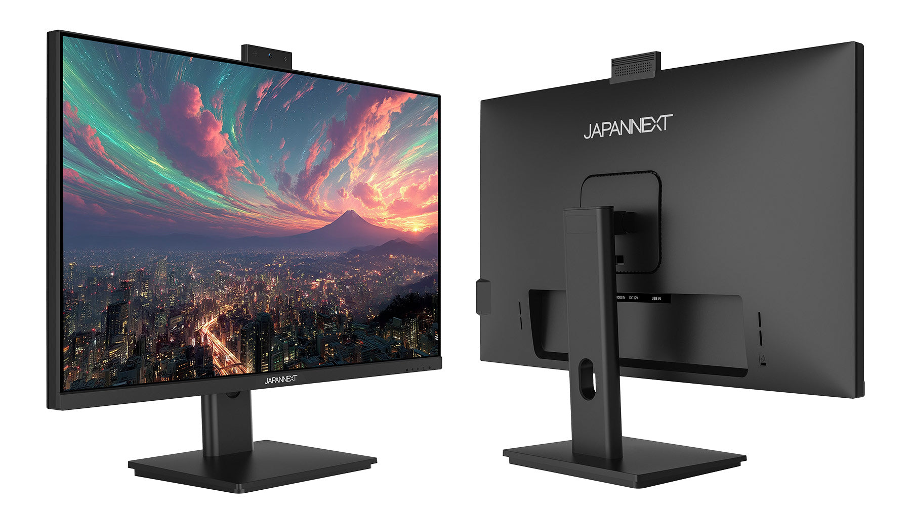 JAPANNEXT 23.8インチ IPSパネル搭載 フルHD(1920x1080)解像度 液晶