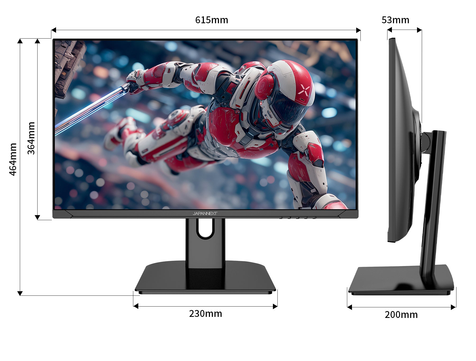 JAPANNEXT 27インチ TNパネル搭載 165Hz/1ms(MPRT)対応 WQHD(2560x1440