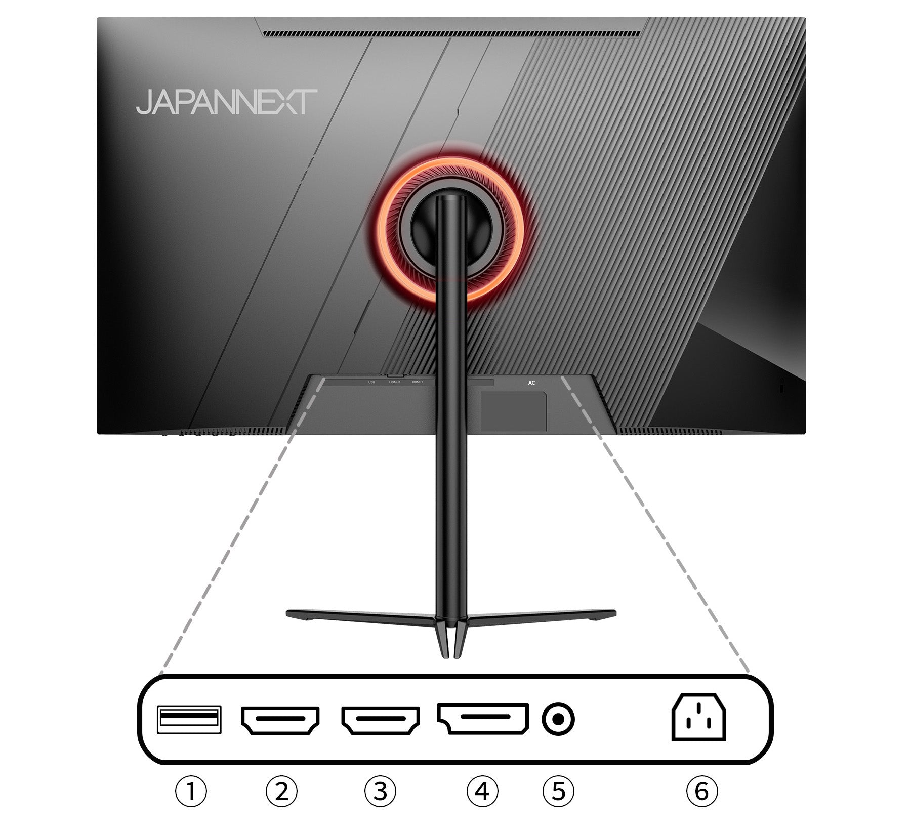 JAPANNEXT 31.5インチ VAパネル搭載 4K(3840x2160)解像度 液晶モニター