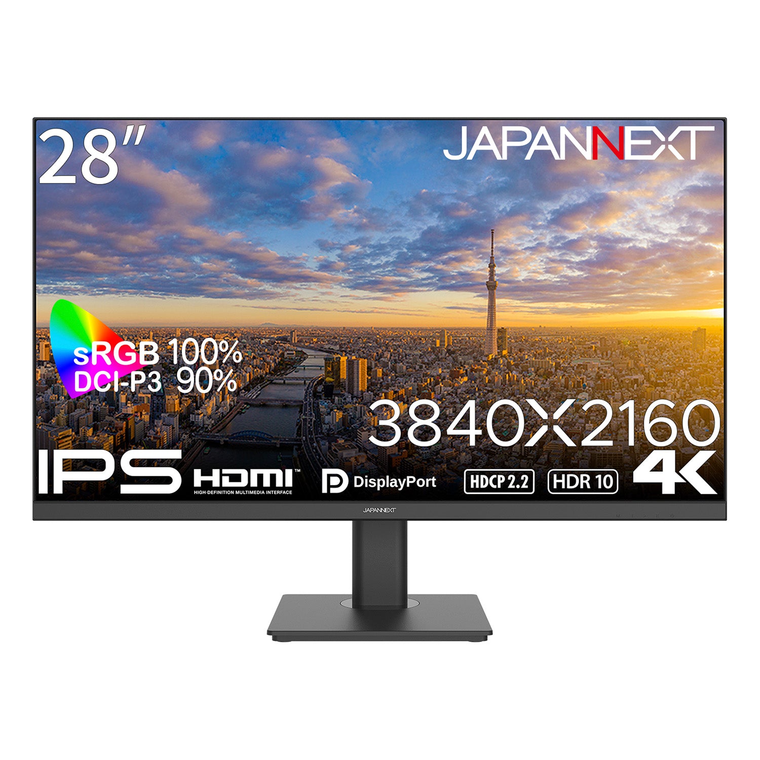 Amazon.co.jp限定】JAPANNEXT 28インチ IPSパネル搭載 4K(3840x2160