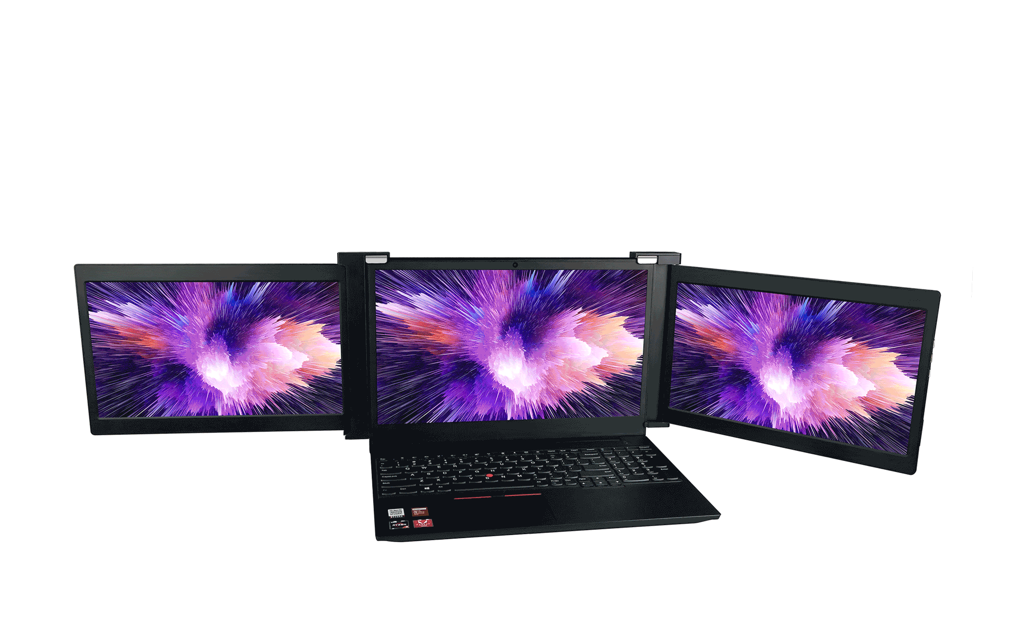 JAPANNEXT 2画面モバイルディスプレイ [Tri-Screen] 10.1インチ JN-TRI