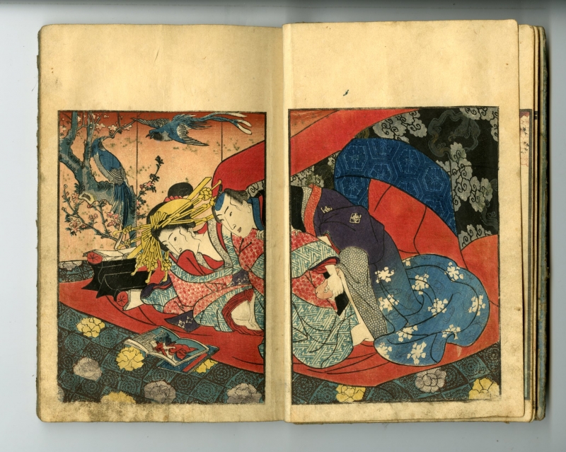 国麿(くにまろ) - 幾夜の夢恋廼徒然 上 - 春画販売 - 浮世絵ぎゃらりい