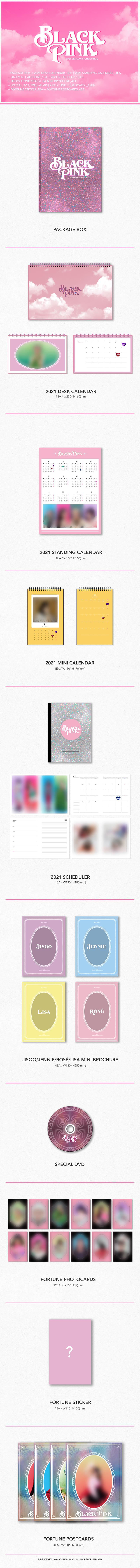 jp.ktown4u.com : BLACKPINK - BLACKPINK'S 2021 SEASON'S GREETINGS