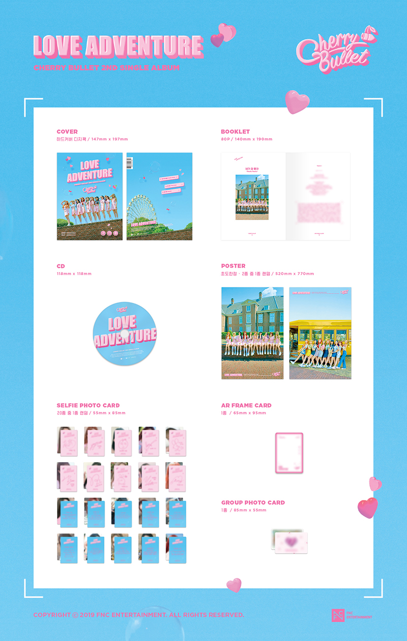 jp.ktown4u.com : チェリーバレット - シングルアルバム 2集 [LOVE