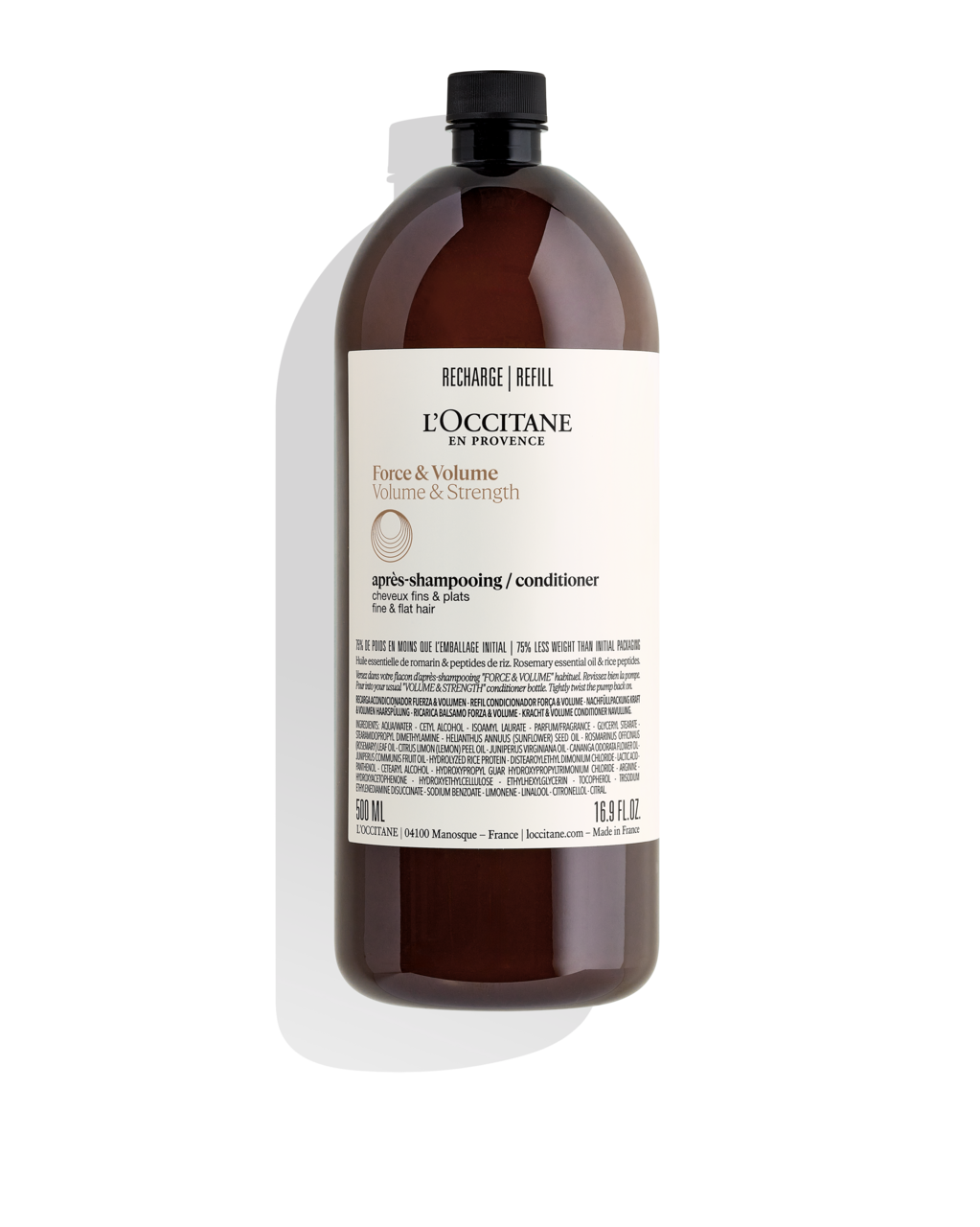 ボリューム＆ストレングス コンディショナー（レフィル） 500mL