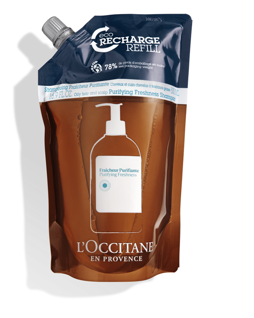 ピュアフレッシュ シャンプー(レフィル) 500mL｜ヘアケア｜ロクシタン