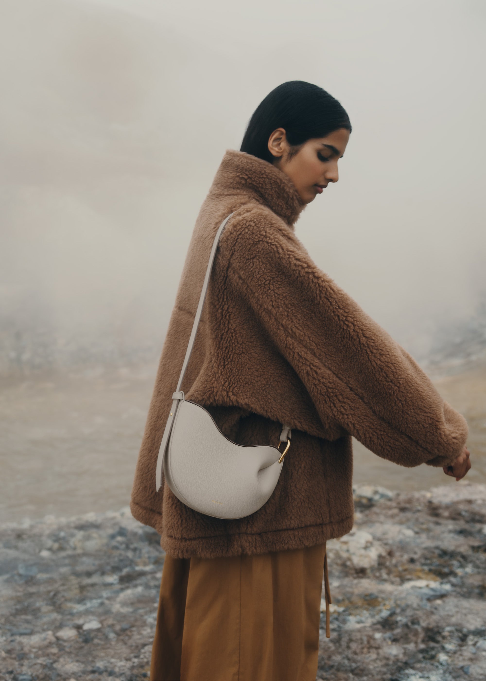 Polène | バッグ- Tonca - チョーク テクスチャード