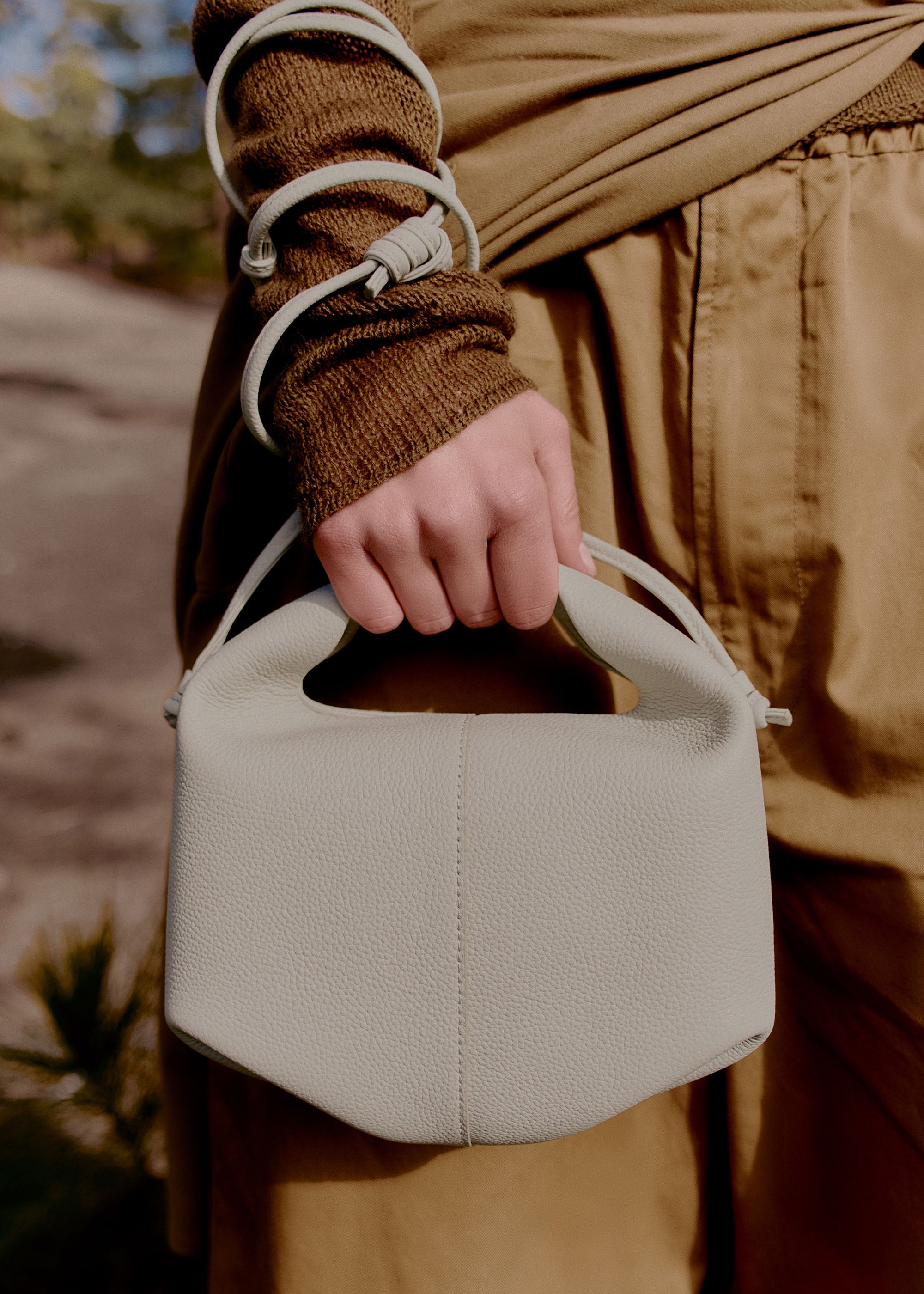 Polène | バッグ - Béri - チョーク テクスチャード