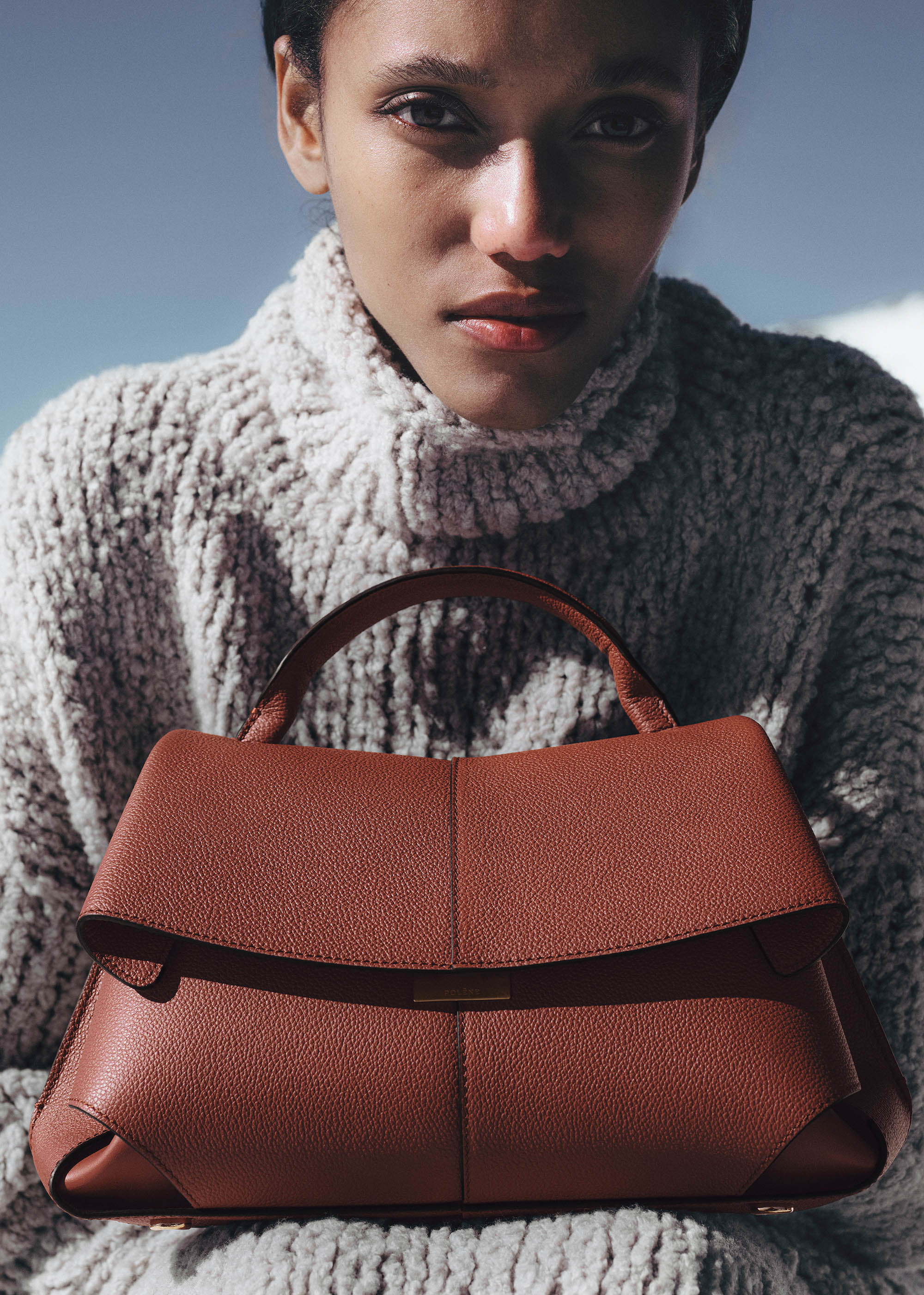 Polène | バッグ - Mokki - レッドクレイ テクスチャード