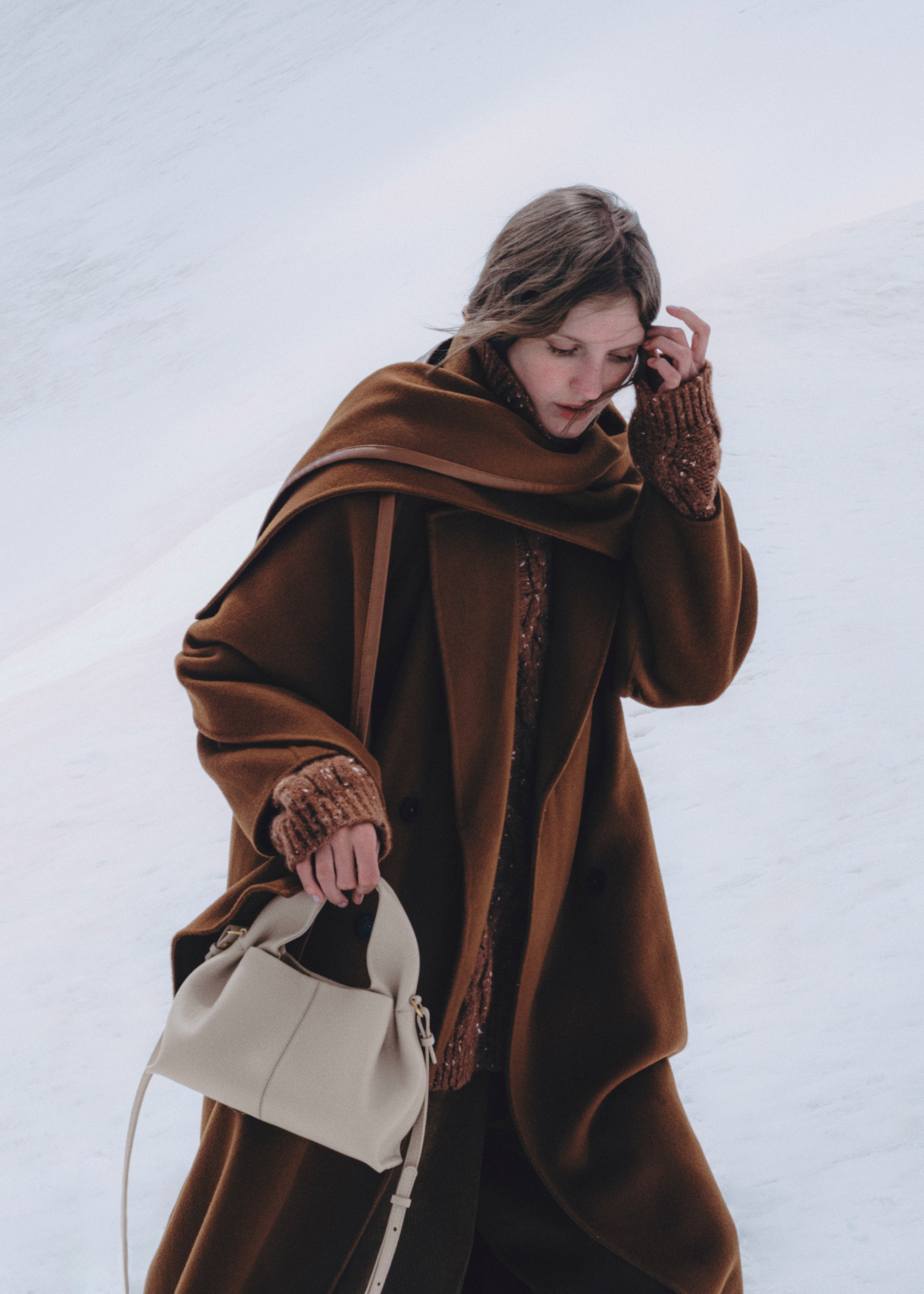 Polène | バッグ - Numéro Neuf Mini - ミスト テクスチャード