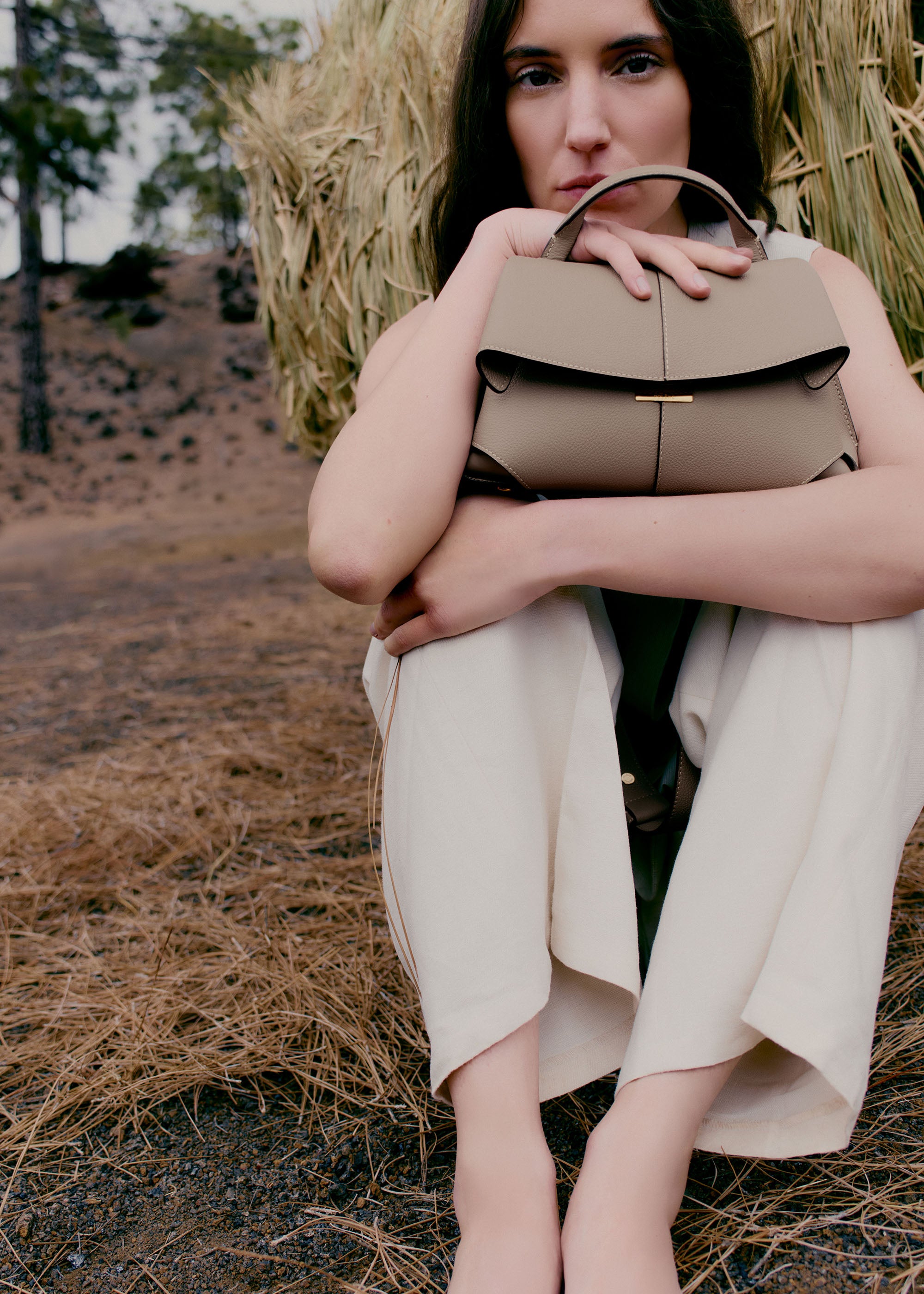 Polène | バッグ - Mokki Mini - トープテクスチャード