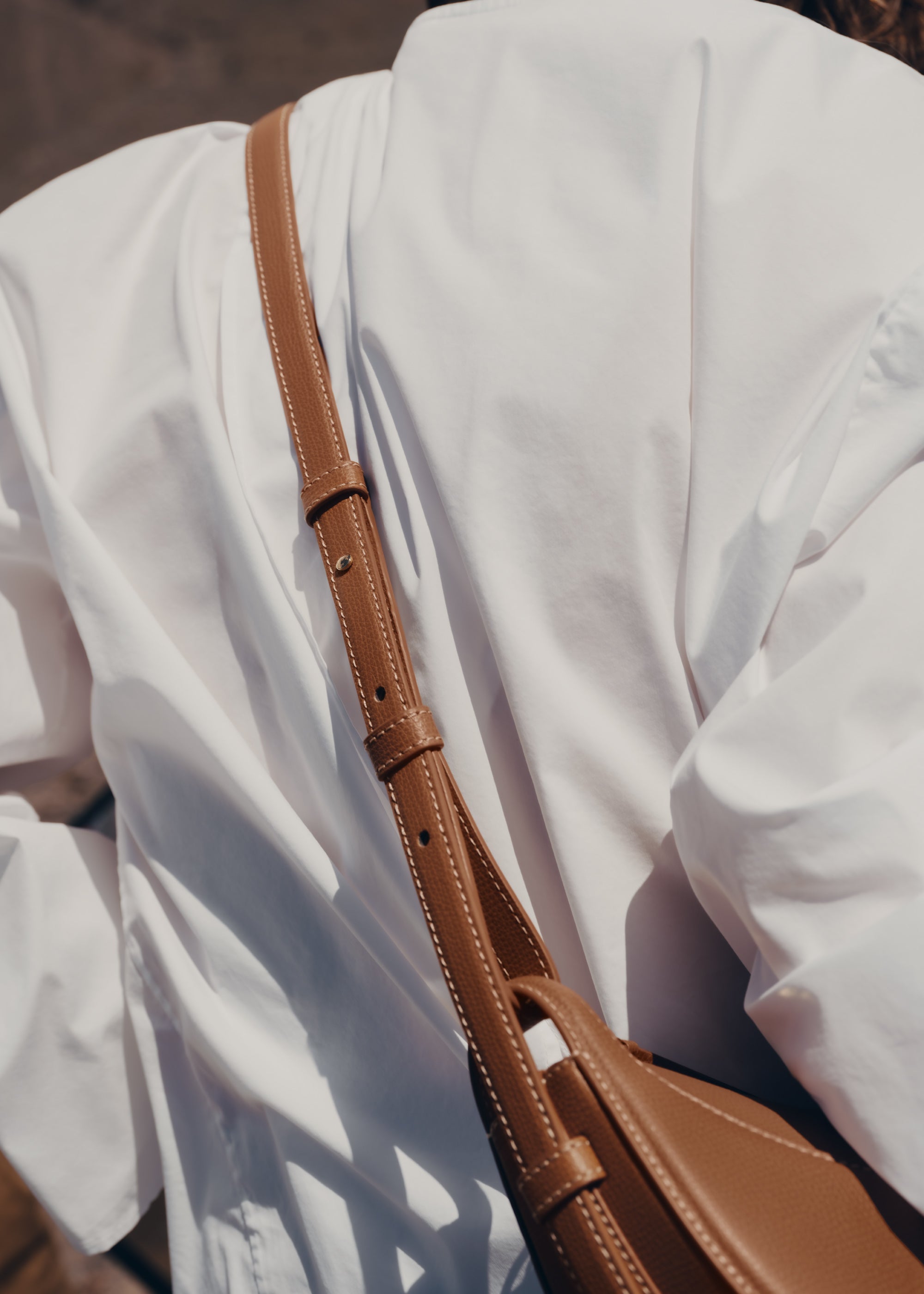 Polène | バッグ - Numéro Dix - キャメル テクスチャード