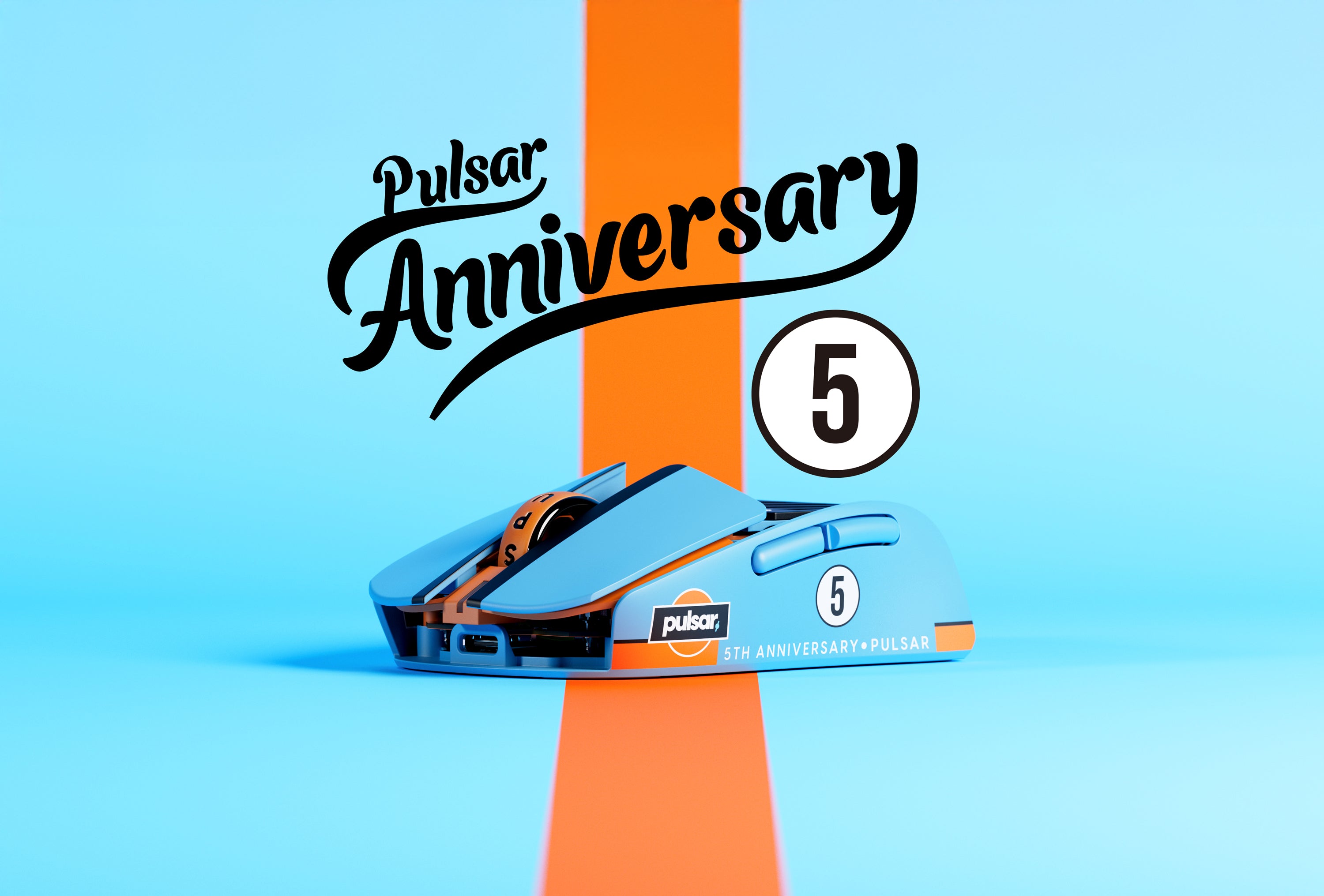 Pulsar LAB] X2F 5th Anniversary Mini Gaming Mouse – Pulsar Gaming