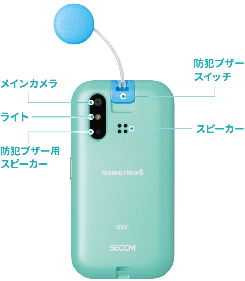 mamorino6のみまもり｜AQUOS：シャープ