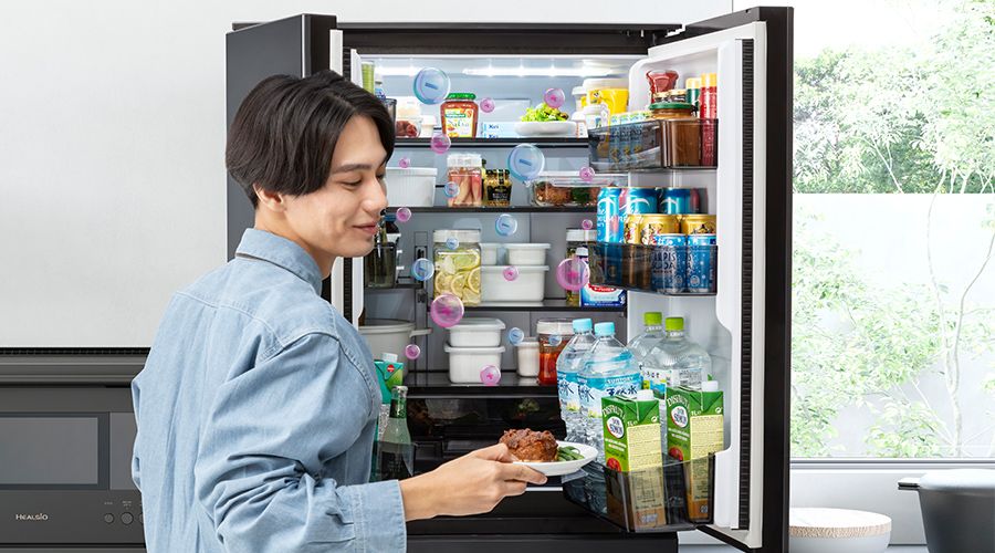 プラズマクラスター | SJ-MF61R | 冷蔵庫：シャープ