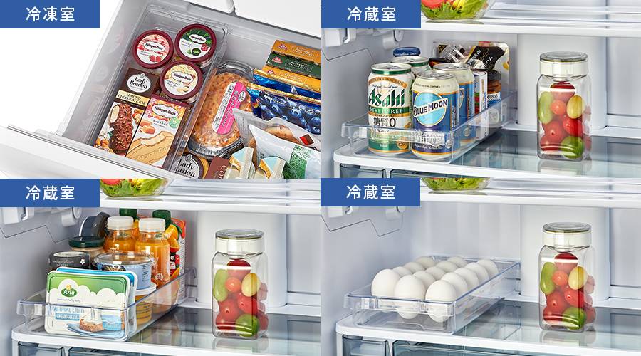 冷蔵室 | SJ-XW41P | 冷蔵庫：シャープ