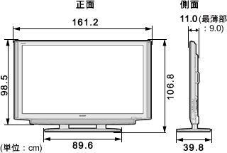 機種別サポート情報（LC-65GX5）｜液晶テレビ（AQUOS）｜サポート・お