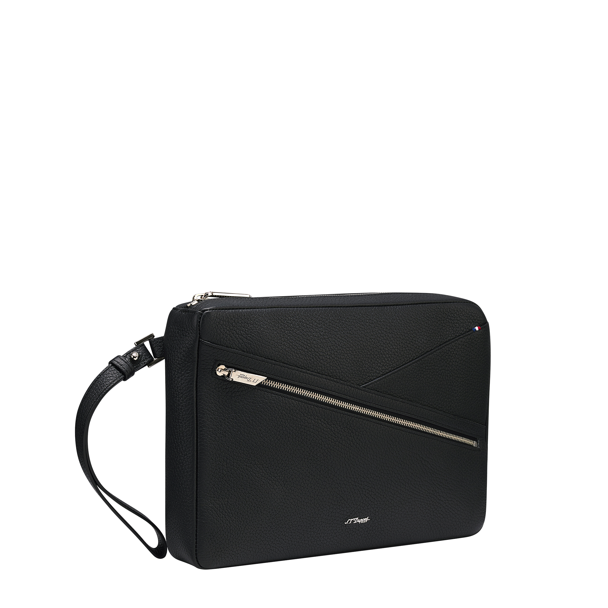 ネオカプセル ミディアムクラッチバッグ ブラック | S.T. Dupont