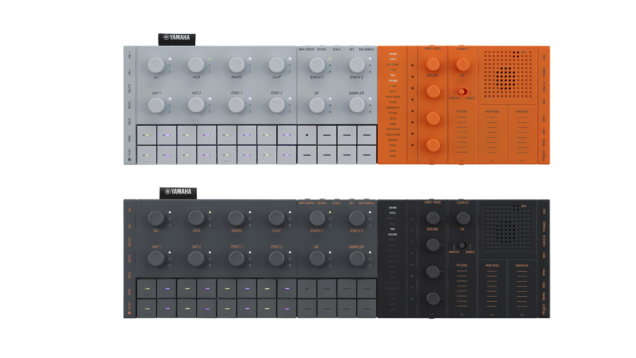 ヤマハ、「SEQTRAK」発売。音楽制作を持ち歩けるオールインワンギア
