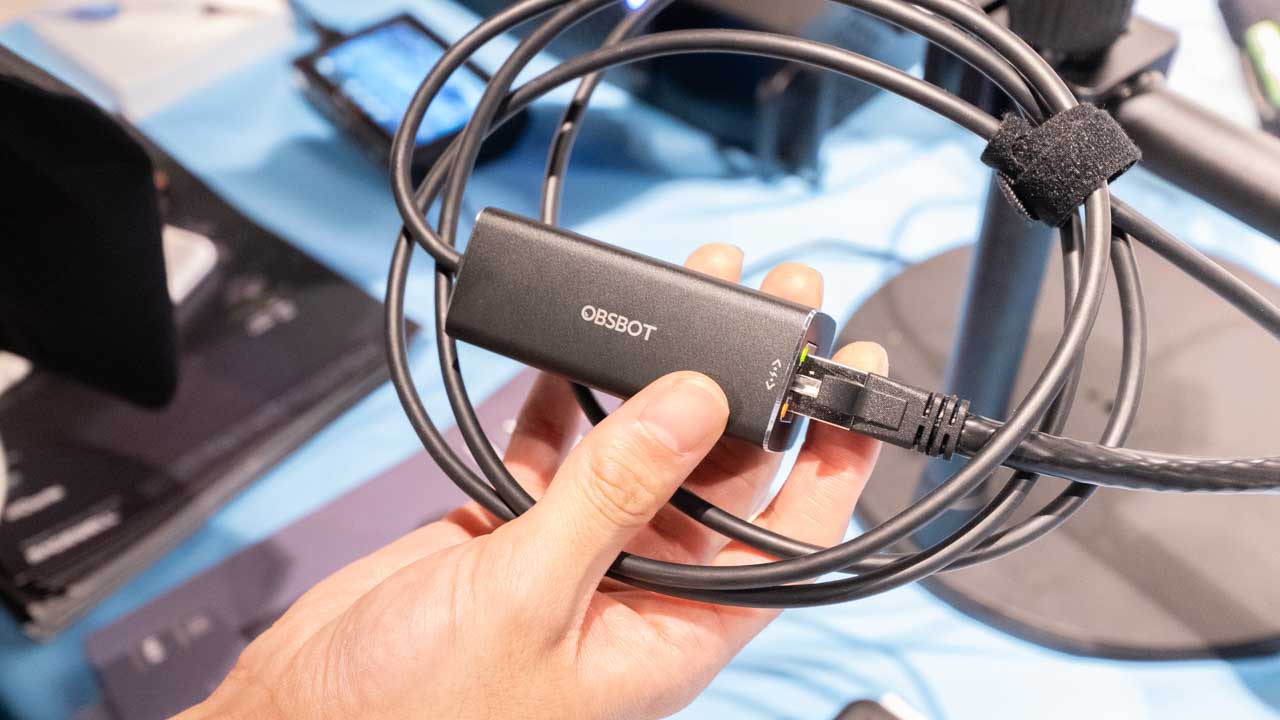 DPSJ、OBSBOTのリモートカメラ「Tail Air」を展示。10万円以下の価格で