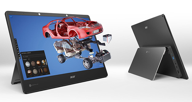 日本エイサー、裸眼3D立体視可能な液晶モニター「Acer SpatialLabs