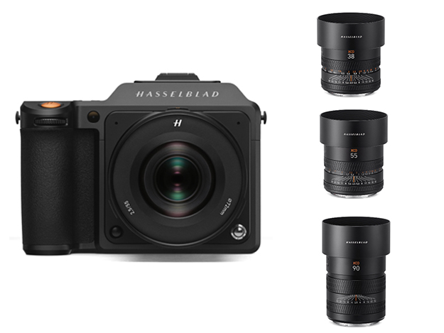 ハッセルブラッド、ミラーレス中判デジタルカメラ「X2D 100C」とレンズ