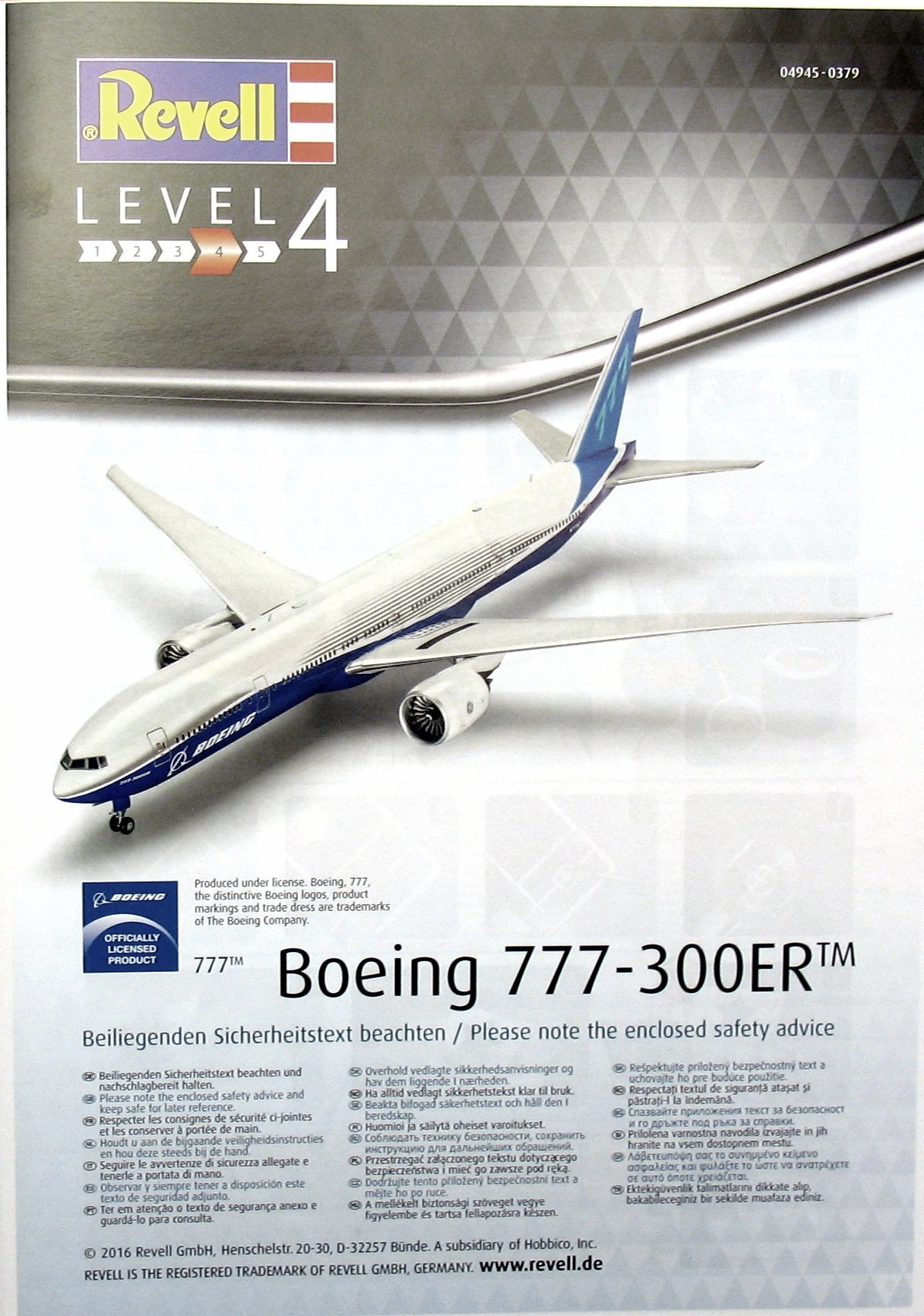 Boeing 777-300ER Revell 04945