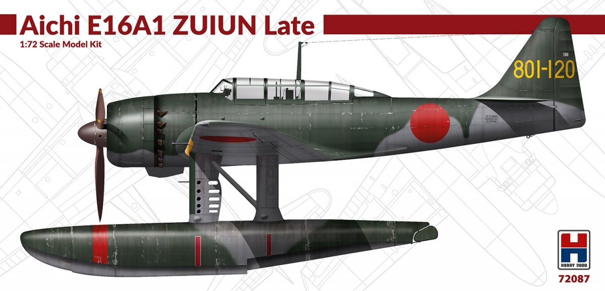 Aichi E16A1 Zuiun (Late) Hobby 2000 72087