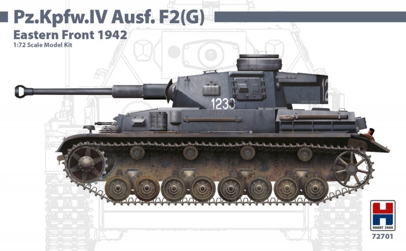 Pz.Kpfw.IV Ausf.F2 (G) Eastern Front 1942 Hobby 2000 72701
