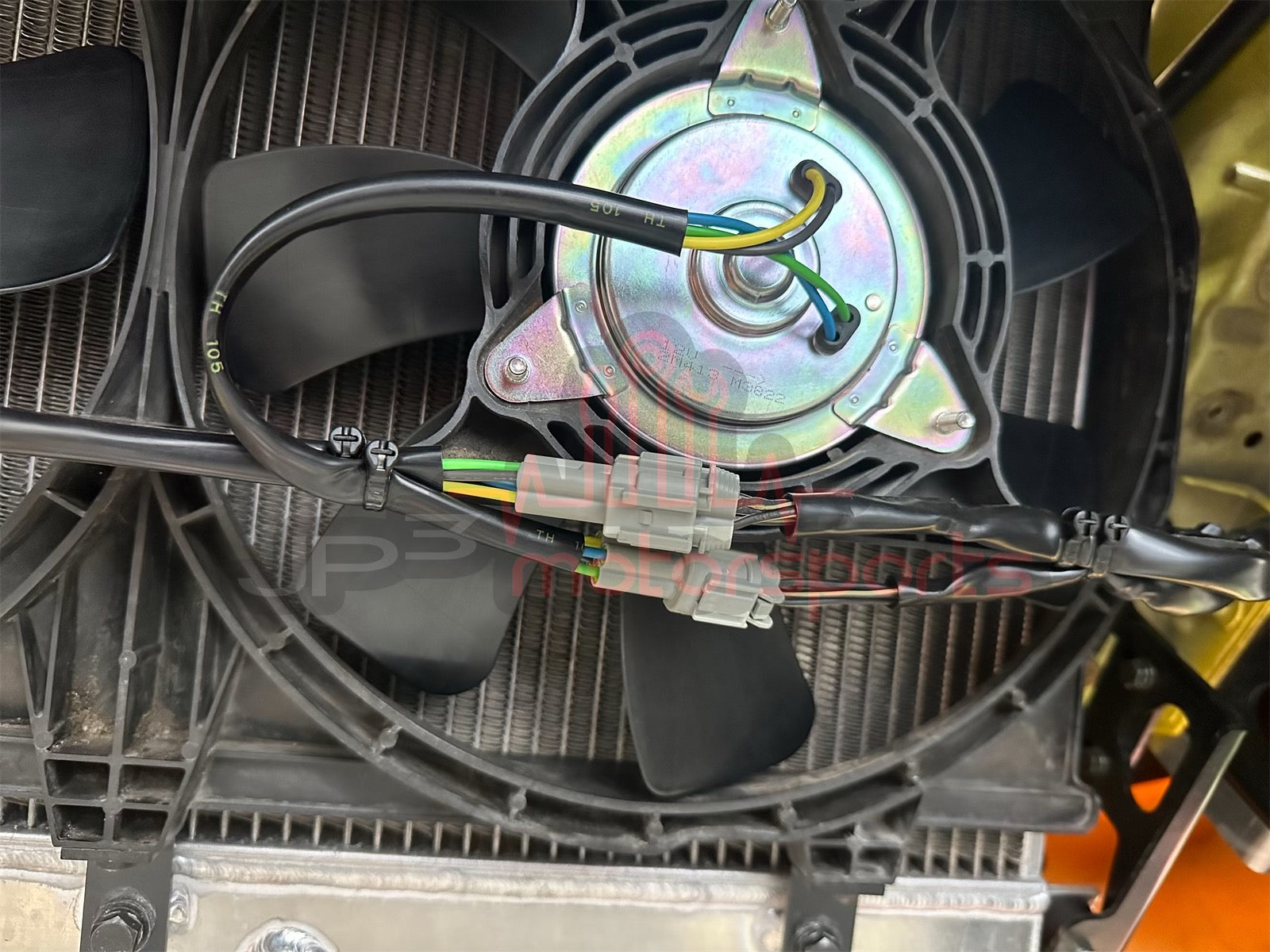 Mazda RX7 FD3S Radiator Fan & Motor Upgrade Kit – JP3 Motorsports