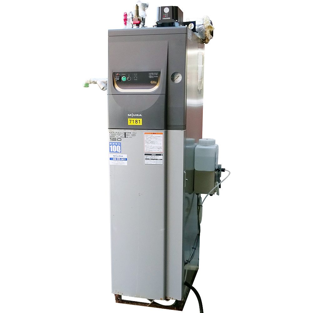 キンメダイ専用 MIURA 蒸気ボイラー SU-160 プロパンガス用 キンメダイ