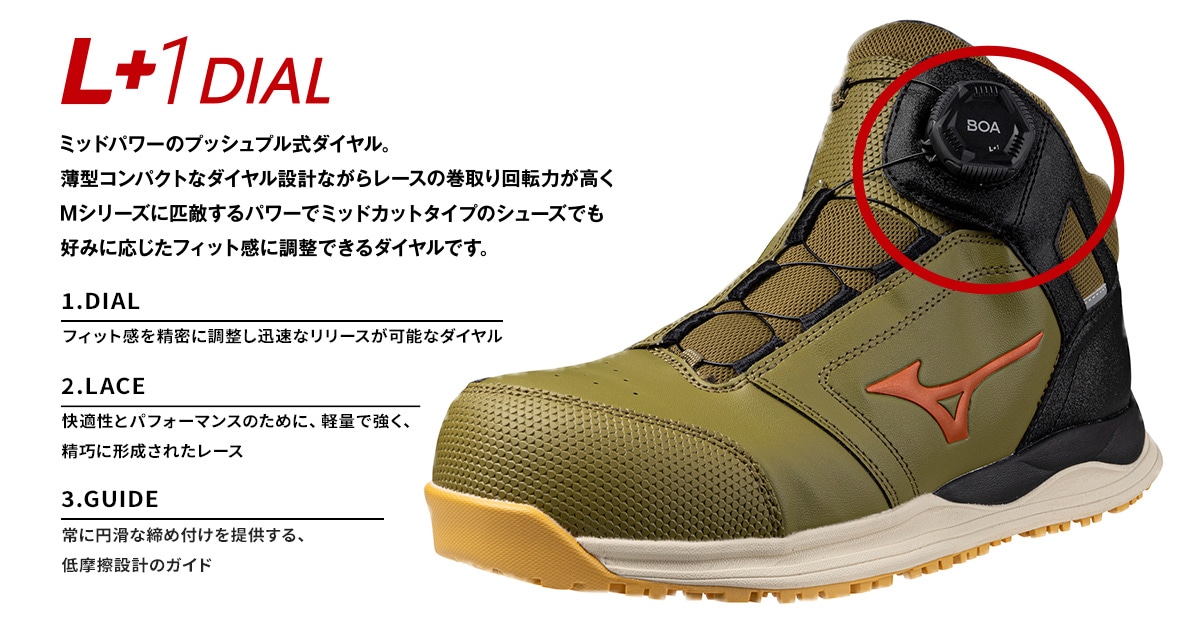 オールマイティ HWⅡ 81M BOA（作業靴/プロスニーカー）｜ワーキング