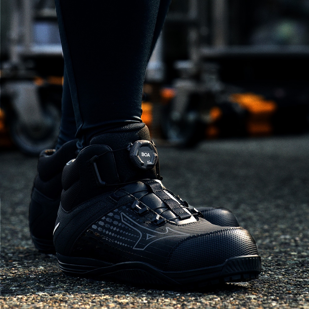 プロテクティブスニーカー BLACK PACK for MIZUNO WORKING｜ワーキング