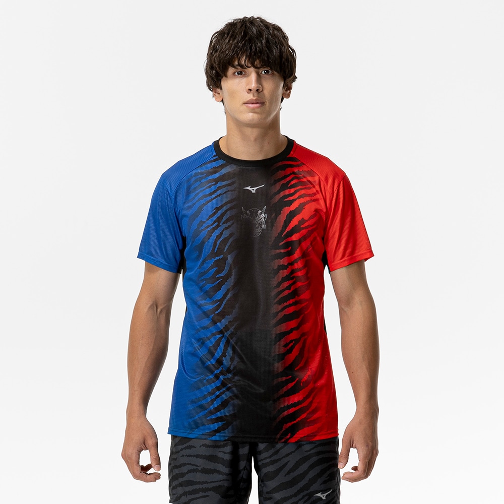 ONIHAYAI】クイックドライグラフィックTシャツ|J2MAC00599|ウエア