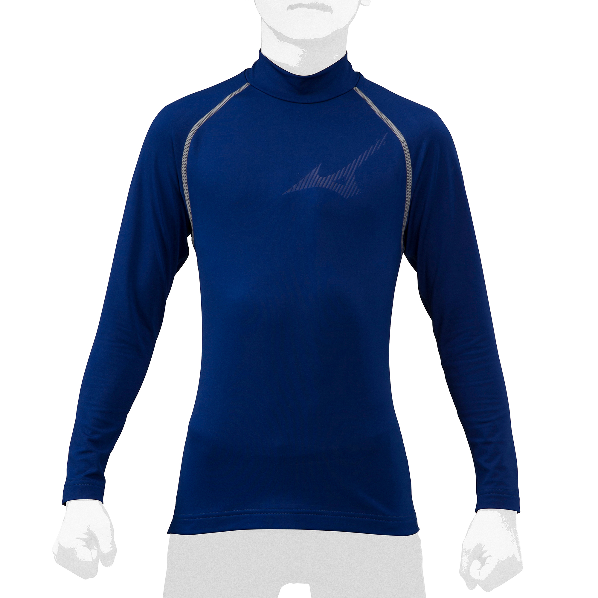 裏起毛アンダー(ハイネック／長袖／野球)|12JA2P54|ウエア|野球|ミズノ