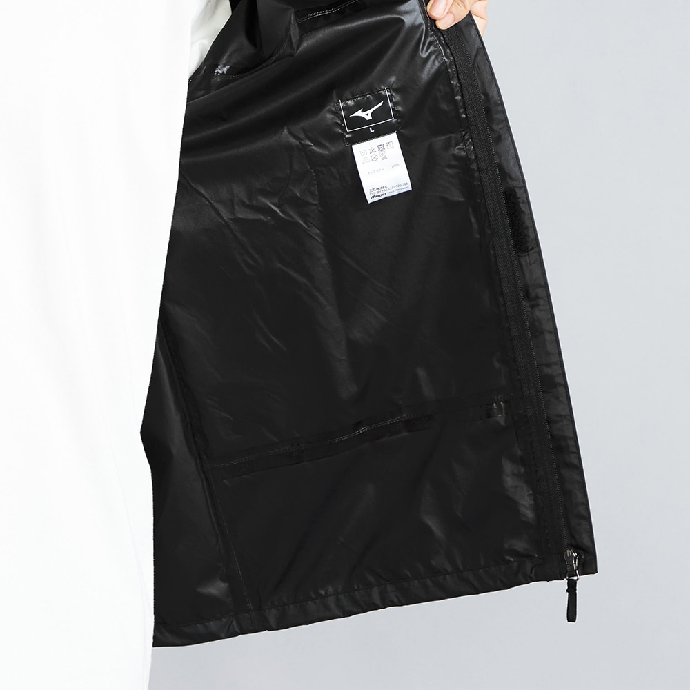 耐水素材】ベルグテックアクアブロックレインジャケット(防水／収納袋