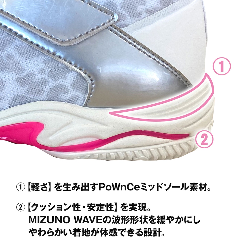 ウエーブダイバースLG LITE 2(フィットネス)|K1GF2102|シューズ