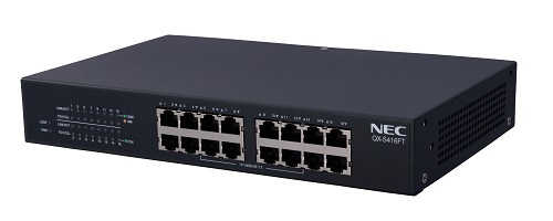 QX-S408FT/QX-S416FT/QX-S424FT: レイヤ2スイッチ: UNIVERGE QX