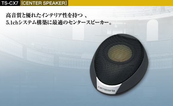 サテライトスピーカー/センタースピーカー - TS-CX7