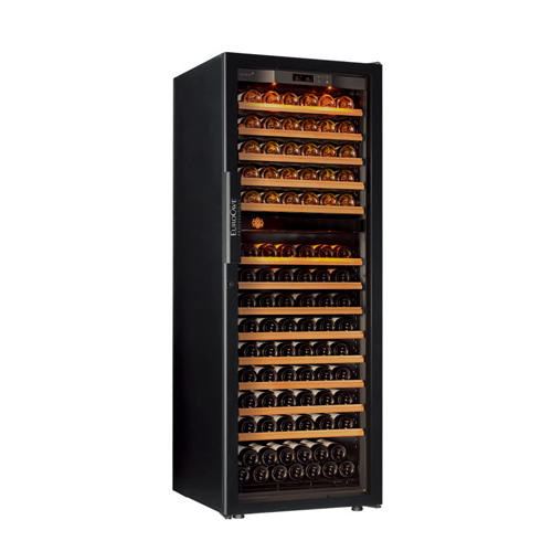 EuroCave（ユーロカーブ）ワインセラー Pureシリーズ 黒色 170本 フル