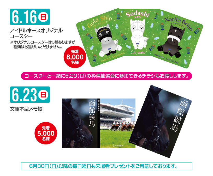 第1回函館競馬前半(2024年)