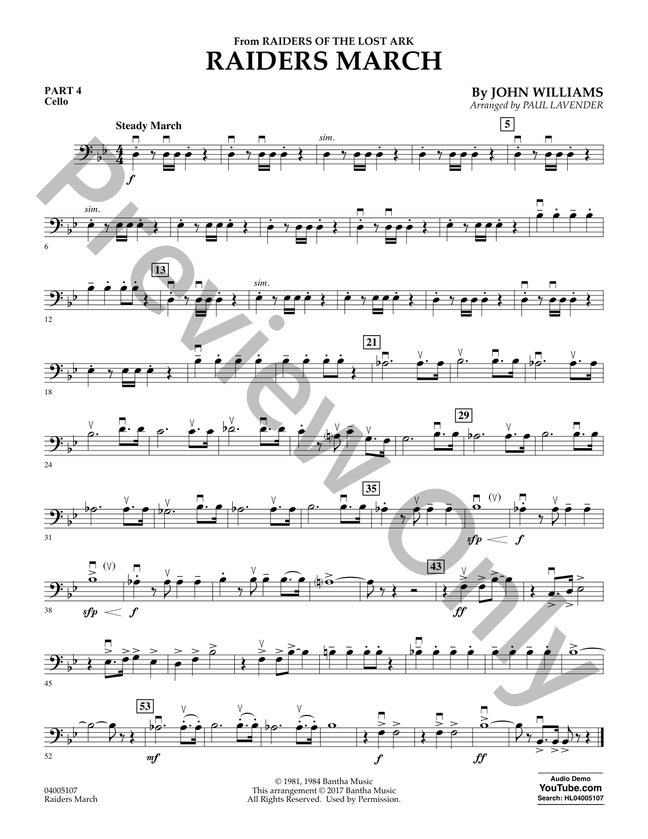 Raiders March Concert Band Sheet Music | J.W. Pepper