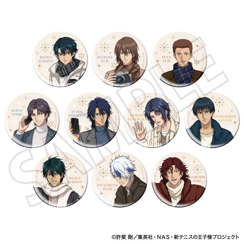 新テニスの王子様』キャラバッジコレクション／冬のおでかけ
