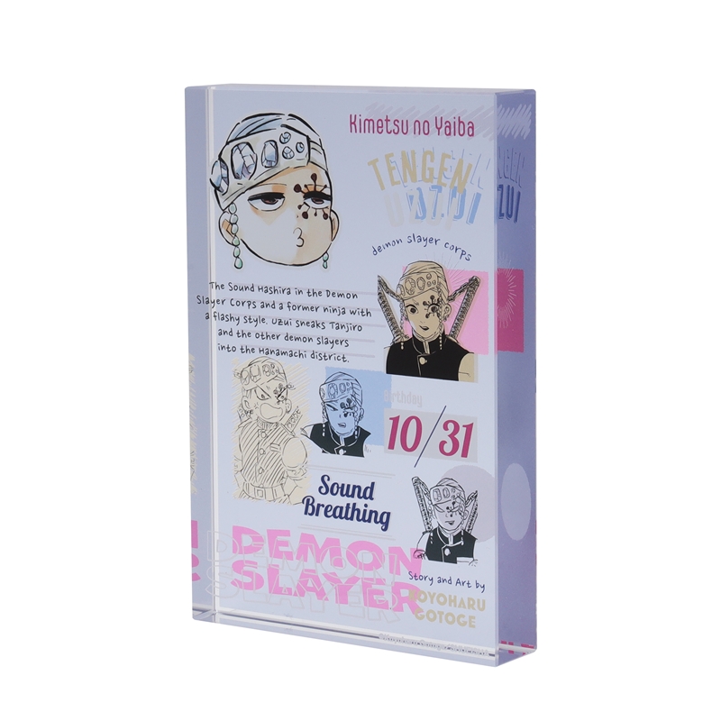 鬼滅の刃』アクリルブロック “HEROES” 宇髄天元 BD4: 装飾品